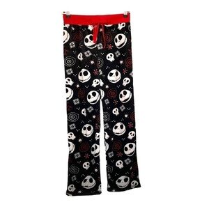 Disney Nightmare Before Christmas Velour Pajama Lounge Pants XS​​​​​​​​​​